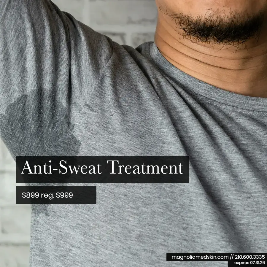 Anti-Sweat Medical Spa Treatment Special | Magnolia Medical & Aesthetics