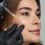 Woman getting Botox and injections at Magnolia Medical & Aesthetics in San Antonio