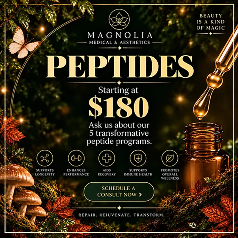medical spa special offer on peptides